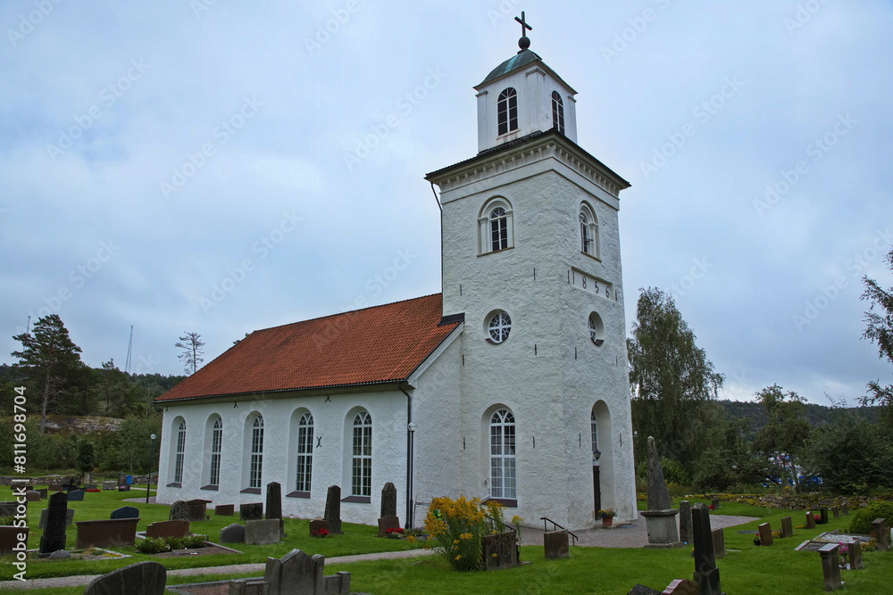 Church in Hogdal in Sweden, Europe
