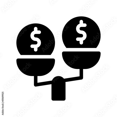 decision glyph icon