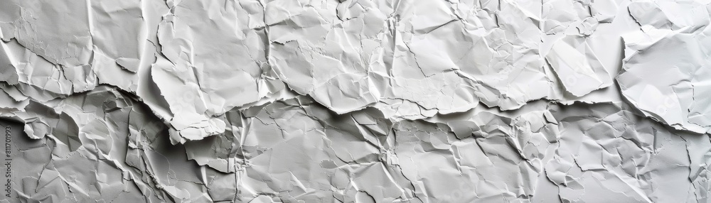 The image is a close-up of a crumpled piece of white paper. The paper is textured and has a rough surface. The image is well-lit and the colors are bright and vibrant. The image is a close-up of a crumpled piece of white paper. The paper is textured and has a rough surface. The image is well-lit and the colors are bright and vibrant.