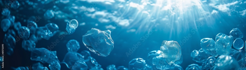 Underwater bubbles abstract background. Underwater bubbles abstract background.