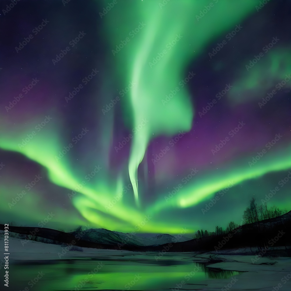 The Northern Lights in an northern country
