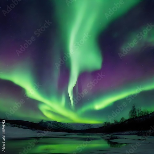 The Northern Lights in an northern country