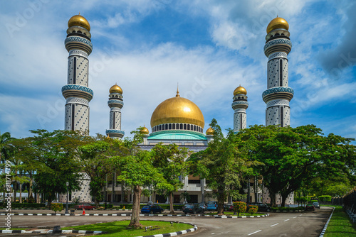 Jame Asr Hassanil Bolkiah Mosque in bandar seri begawan, brunei darussalam photo