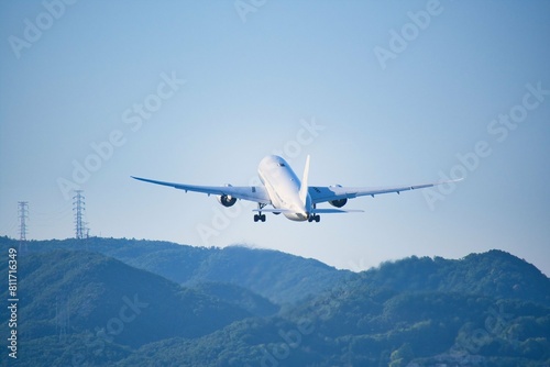 伊丹空港からみた飛行機