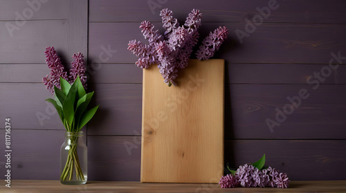 Close-up of purple flowering plant  Romania. Genrative.ai 