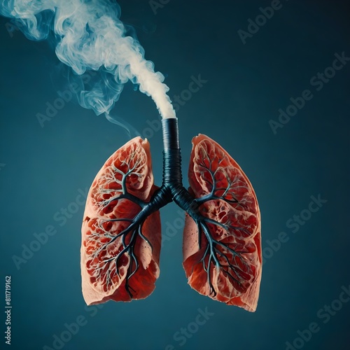 Human Lungs Fully Saturated by Pollution and Smoking: Health Impacts Explained