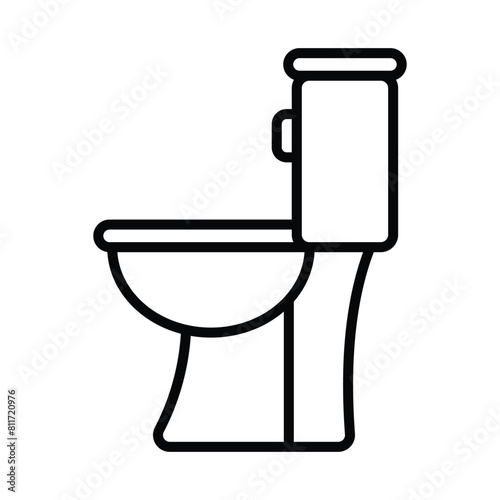 toilet icon vector design template