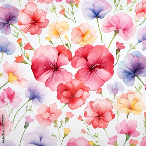 A beautiful watercolor painting of a floral heart. Perfect for Valentine's Day, Mother's Day, or any special occasion.