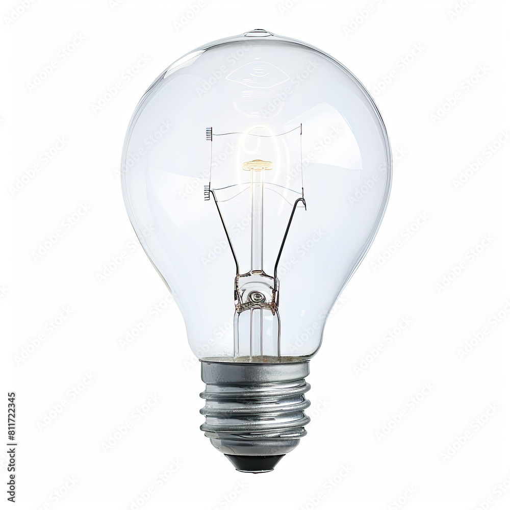 light bulb isolated on white background light bulb isolated on white background