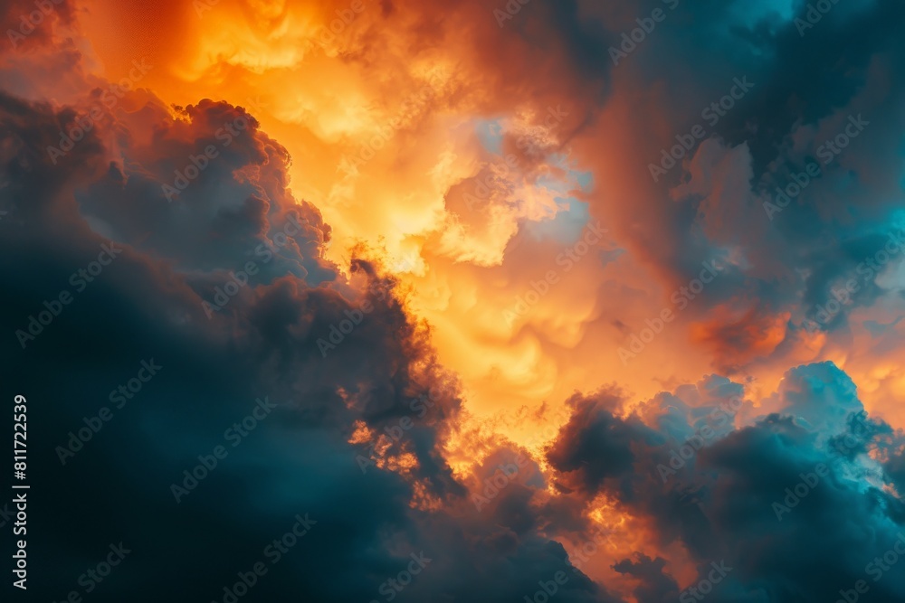 A valley, obscured by low-lying clouds, is bathed in sunlight as it fades over mountain silhouettes at dusk. Beautiful simple AI generated image in 4K, unique. A valley, obscured by low-lying clouds, is bathed in sunlight as it fades over mountain silhouettes at dusk. Beautiful simple AI generated image in 4K, unique.