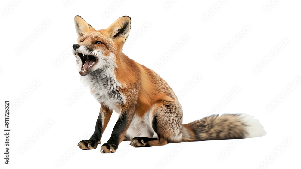 Fototapeta premium Portrait of a Gray Fox