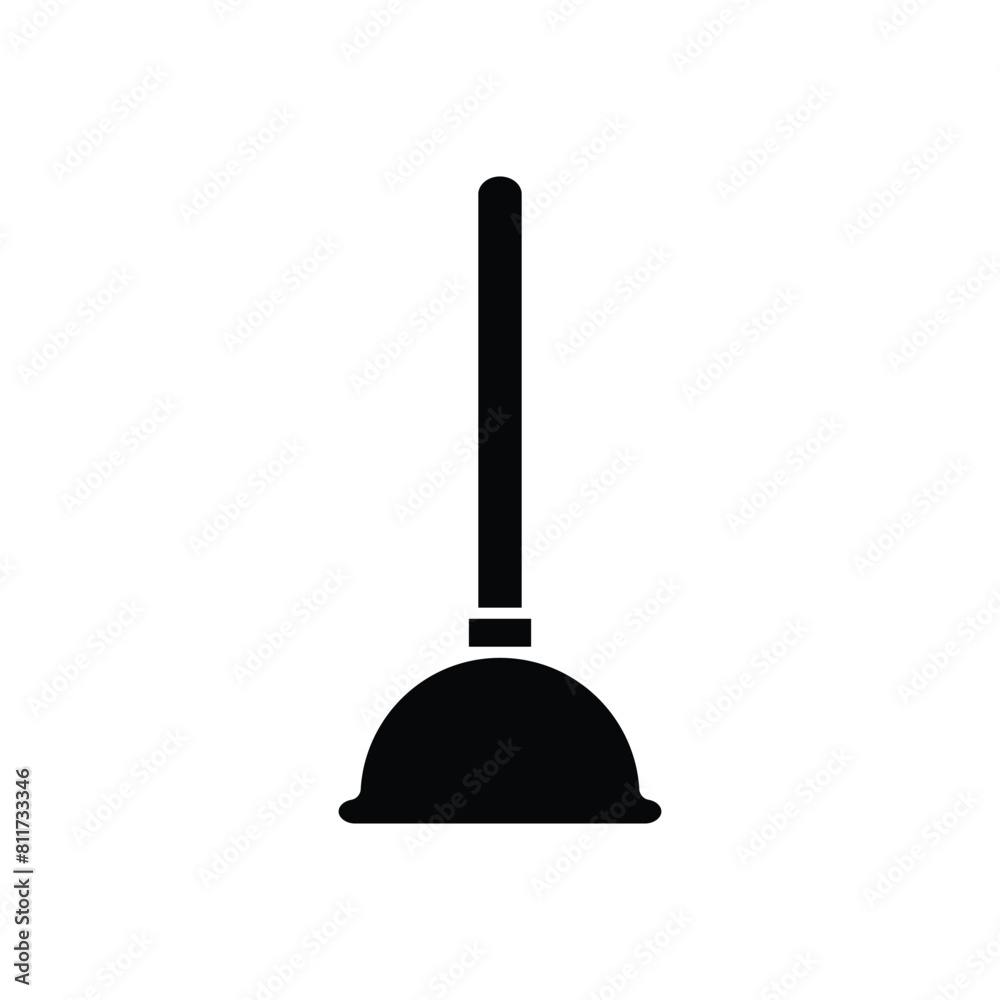 plunger icon vector design template plunger icon vector design template