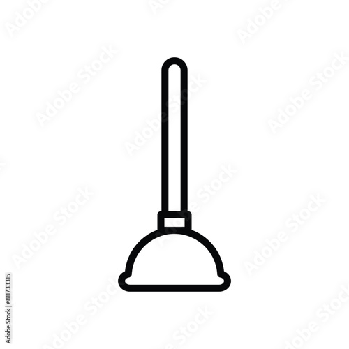 plunger icon vector design template
