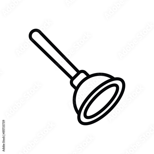 plunger icon vector design template