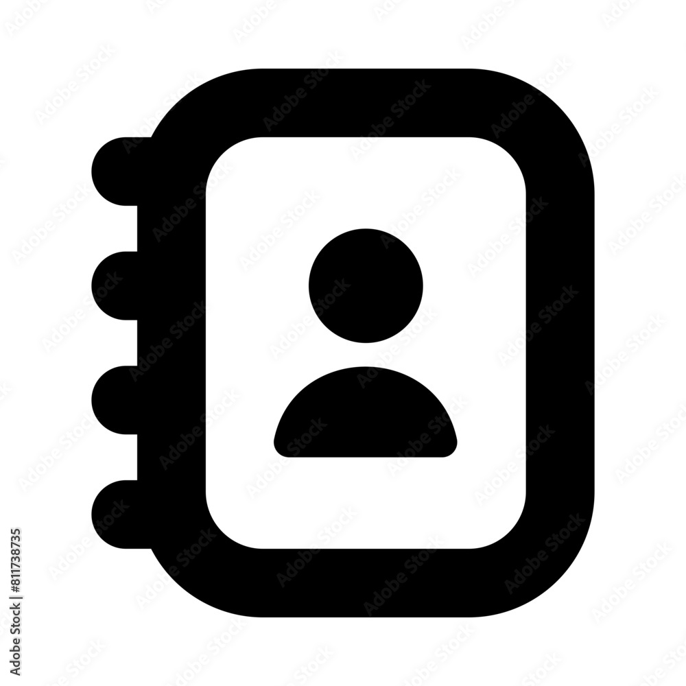 address book flat vector illustration address book flat vector illustration