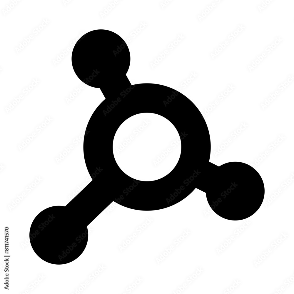 chart network flat vector illustration chart network flat vector illustration