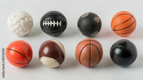 Eclectic Ball Collection Displayed on Table