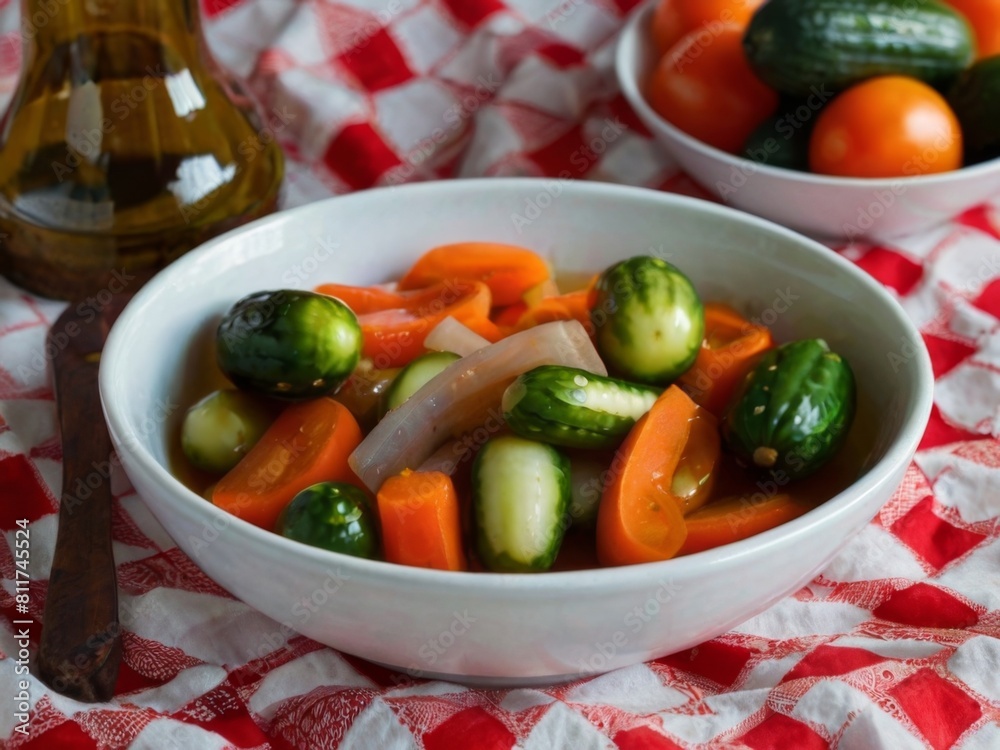 bowl of fresh vegetables