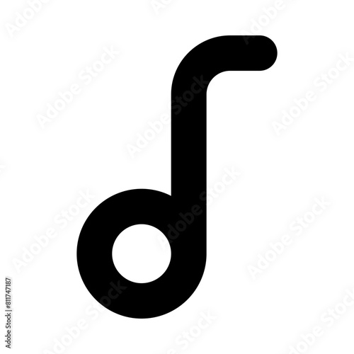 music note flat vector illustration