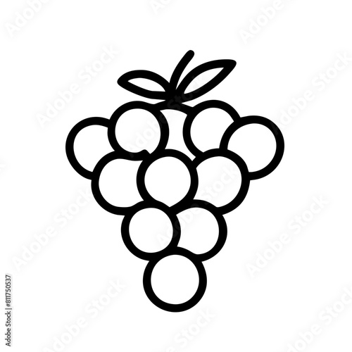 Weintraube Trauben Symbol 
