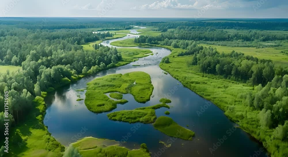 Exploring climate changes impact on river landscapes and water ...