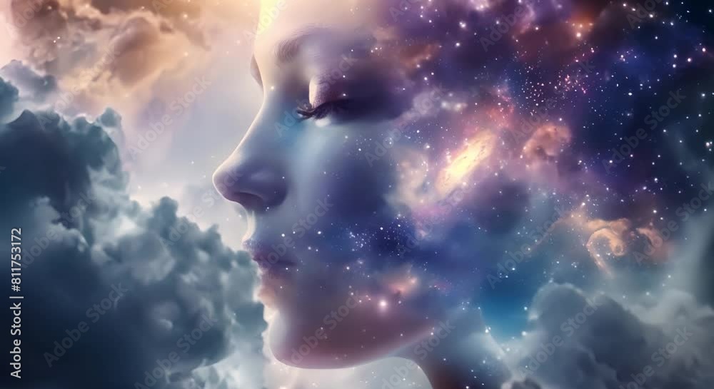Dreams as a conduit to the divine realm for spiritual guidance. Concept Dream Interpretation, Spirituality, Divinity, Guidance, Dreams