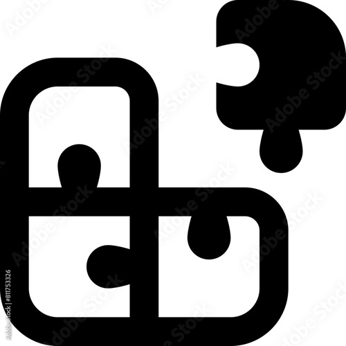 pulse icon flat vector