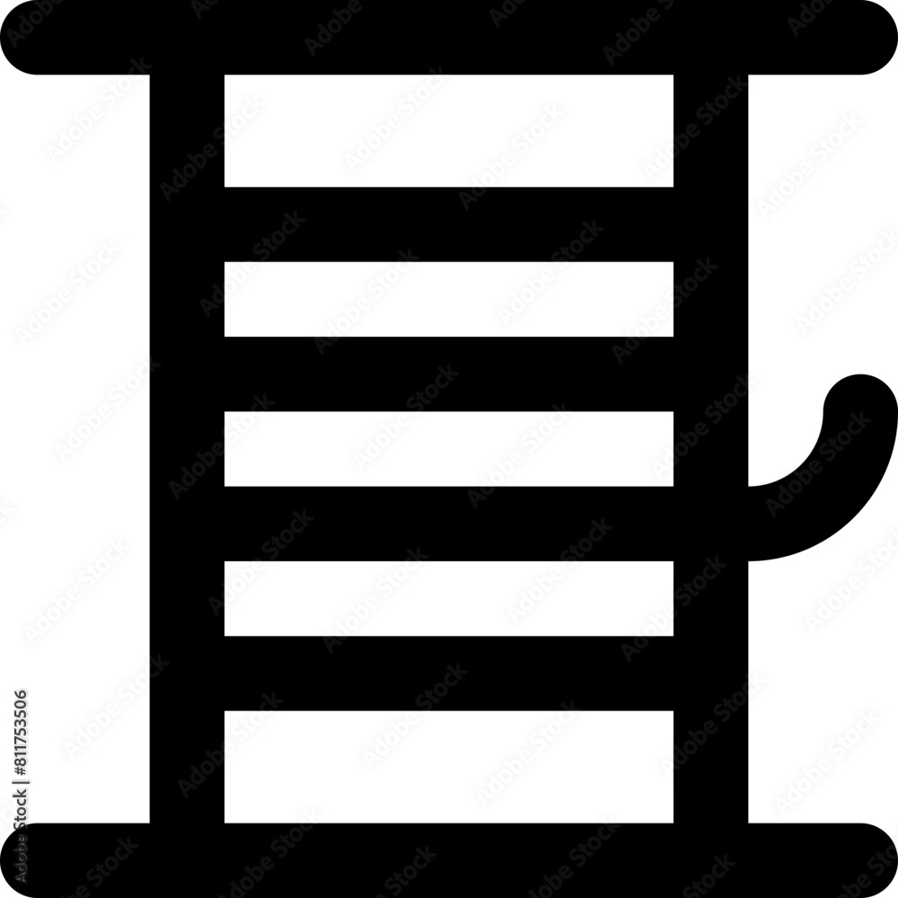 rectangle vertical history icon flat vector rectangle vertical history icon flat vector