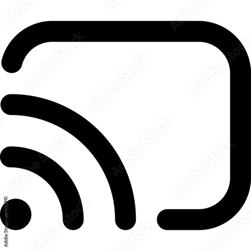 scalpel path icon flat vector