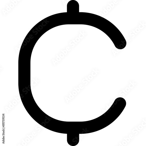 cello icon flat vector