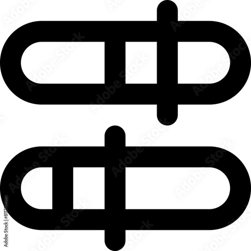 chart area icon flat vector