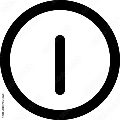 clock three thirty icon flat vector
