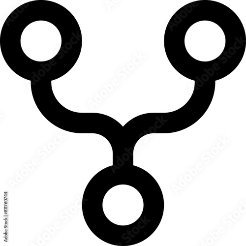 code commit icon flat vector