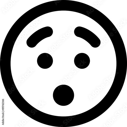 face grin tongue wink icon flat vector