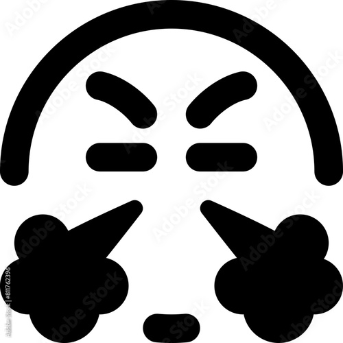 face mask icon flat vector