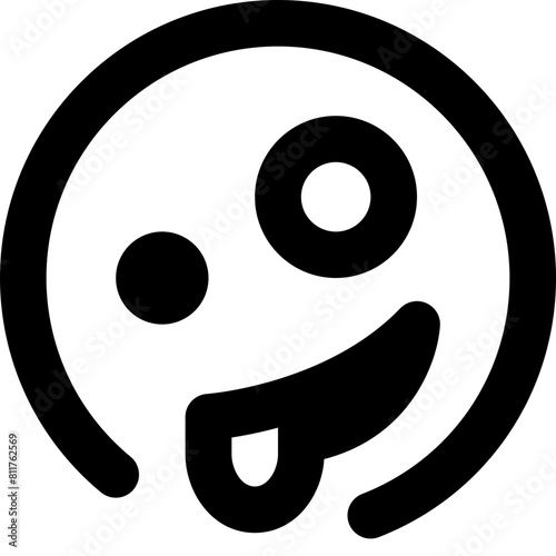face weary icon flat vector