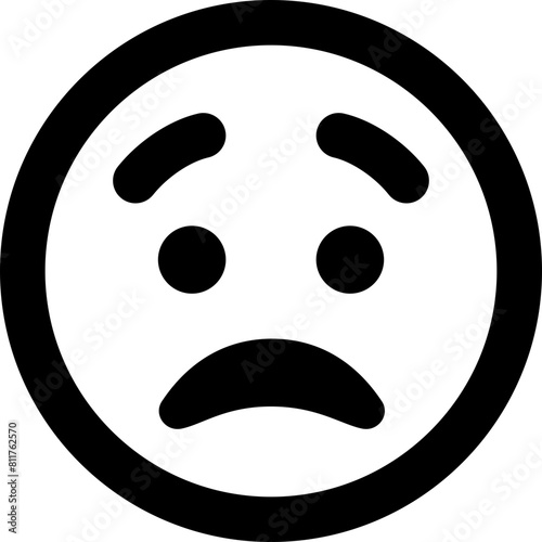 face vomit icon flat vector