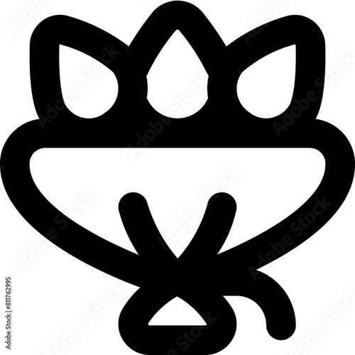 flask potion icon flat vector
