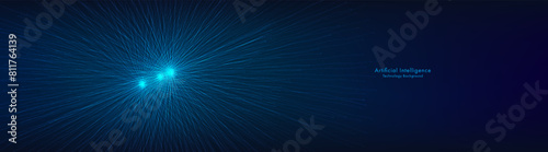 Hi-tech digital technology futuristic circuit digital. Abstract futuristic design. AI, artificial intelligence. Modern futuristic design. Global network connection technology. vector illustration.