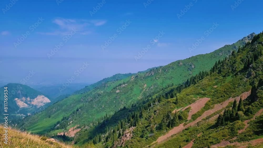 Beautiful view of the sky and mountains Beautiful view of the sky and mountains