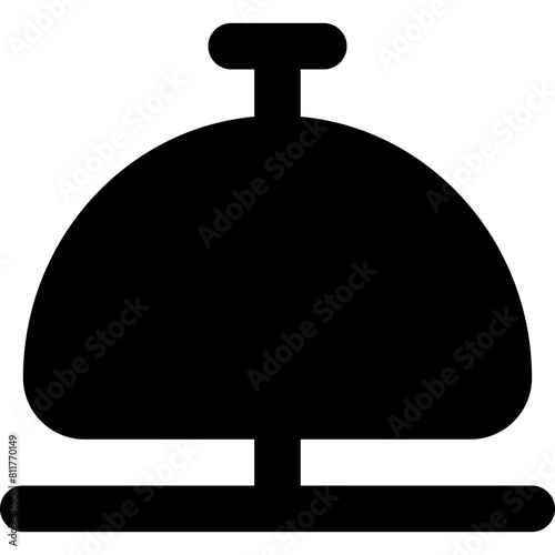 concierge bell line icon