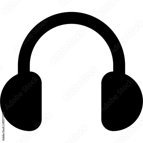 headphones line icon