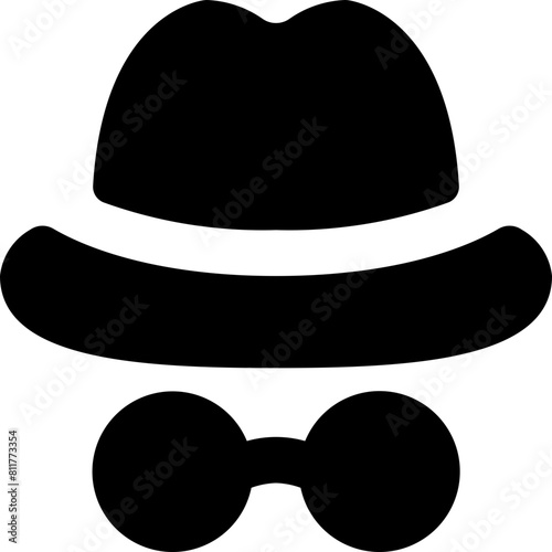 incognito line icon