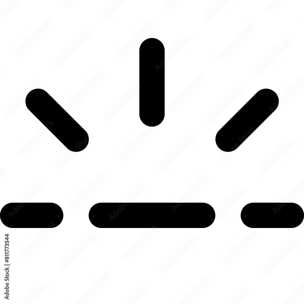 keyboard brightness line icon keyboard brightness line icon