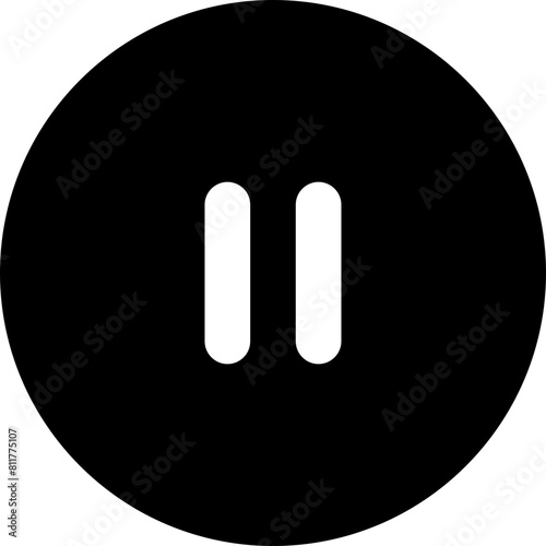 pause circle line icon