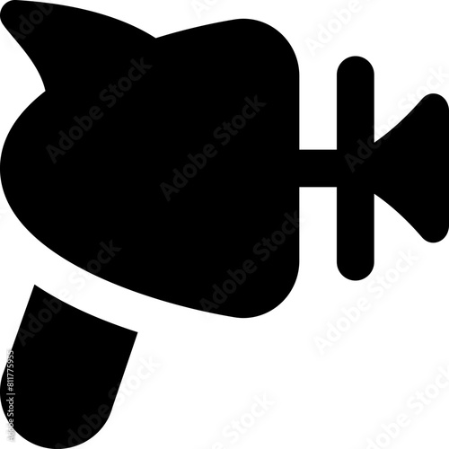 raygun line icon