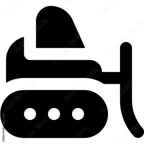 snowplow line icon