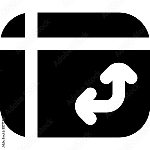 table pivot line icon