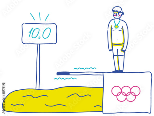 Olympic swimming