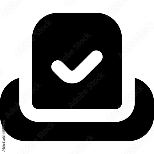 vote yea line icon